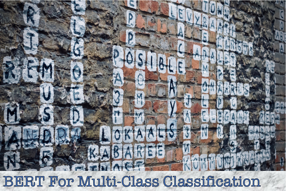 Multi-class classification with BERT
