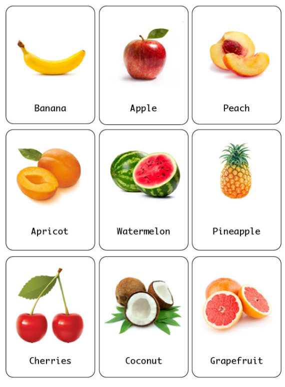 fruit recognition