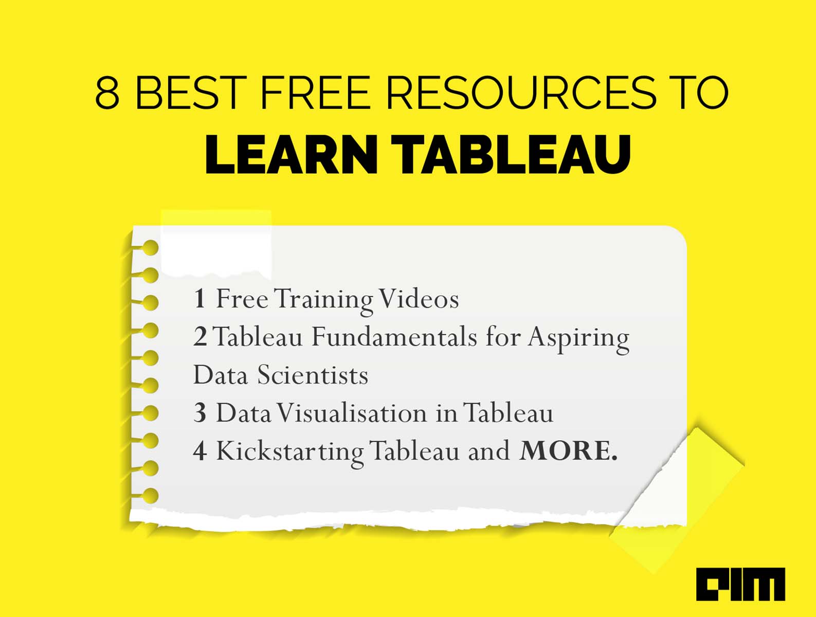 Retouch thin repetition 8 Best Free Resources To Learn Tableau