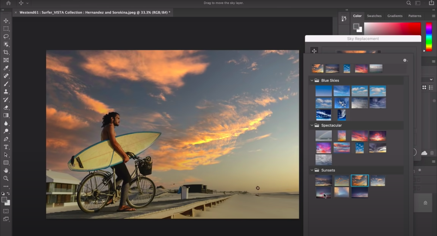 Adobe Introduces AI-Powered Sky-Replacement Tool To Photoshop