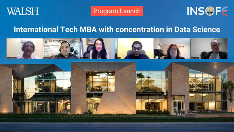 INSOFE & Walsh College Collaborate To Launch First-Of-Its-Kind International Tech MBA With Data Science Concentration