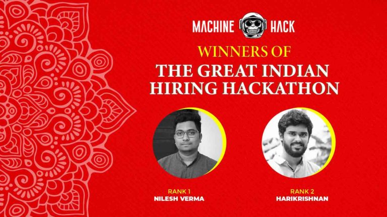 The Solution Approach Of The Great Indian Hiring Hackathon: Winners’ Take