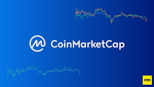Coin market cap. CoinMarketCap