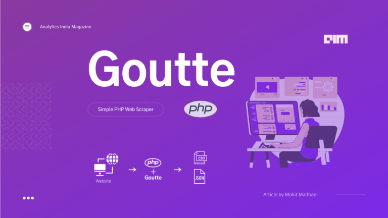 goutte a php framework for web scraping