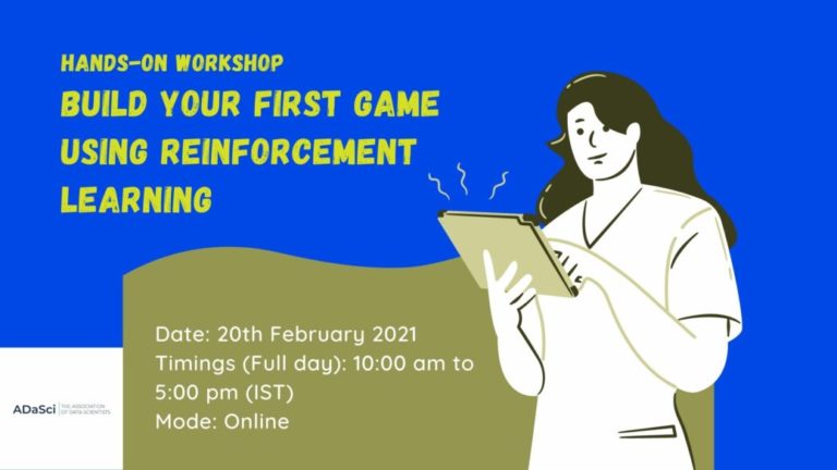 Attend The Full Day Hands-On Workshop On Reinforcement Learning