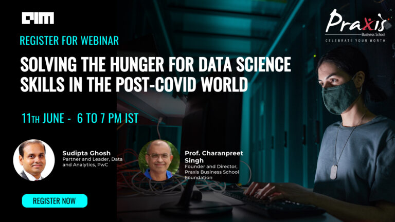 Register For This Webinar: Solving The Hunger For Data Science Skills In The Post-COVID World