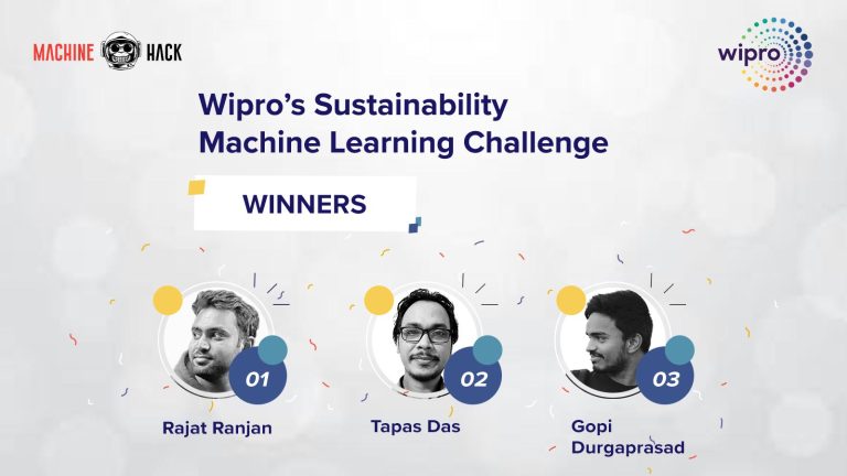 Meet the winners of Wipro's Sustainability Machine Learning Challenge