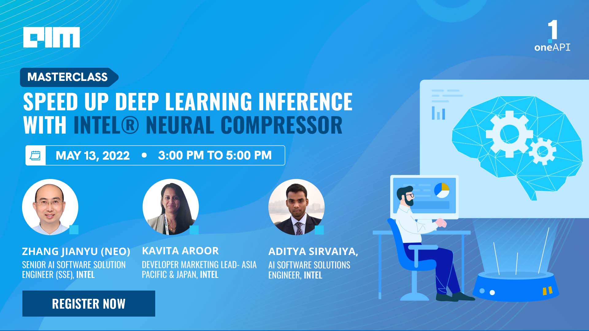 Join this masterclass on ‘Speed up deep learning inference with Intel® Neural Compressor’