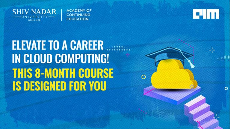Elevate to a career in cloud computing! This 8-month course is designed for you
