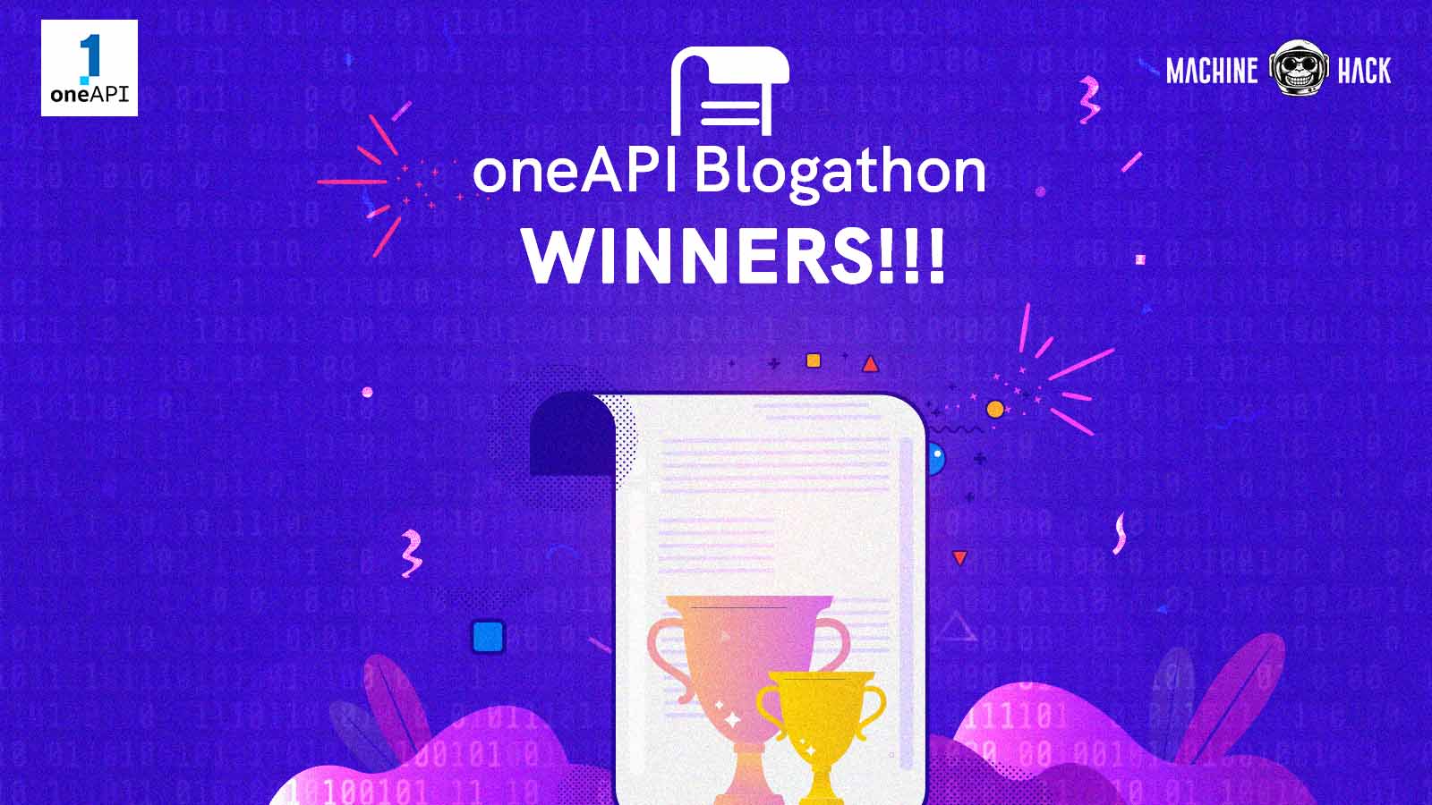 Intel® announces oneAPI Blogathon contest winners