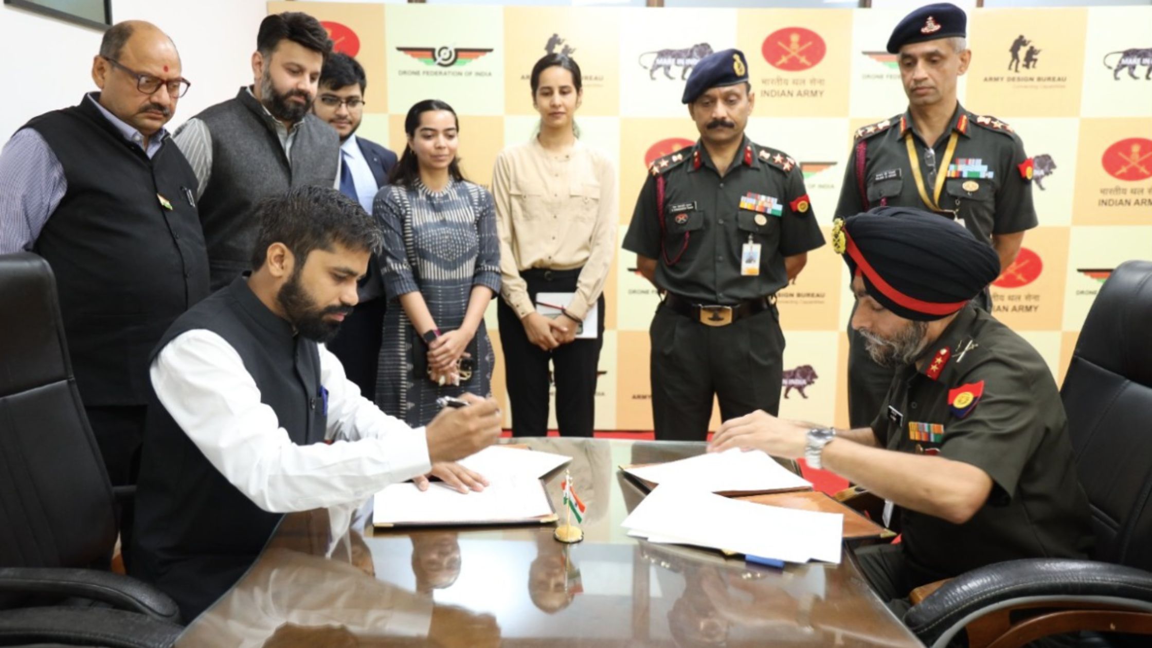 Drone Federation of India and Indian Army sign MoU for accelerating drone technology development