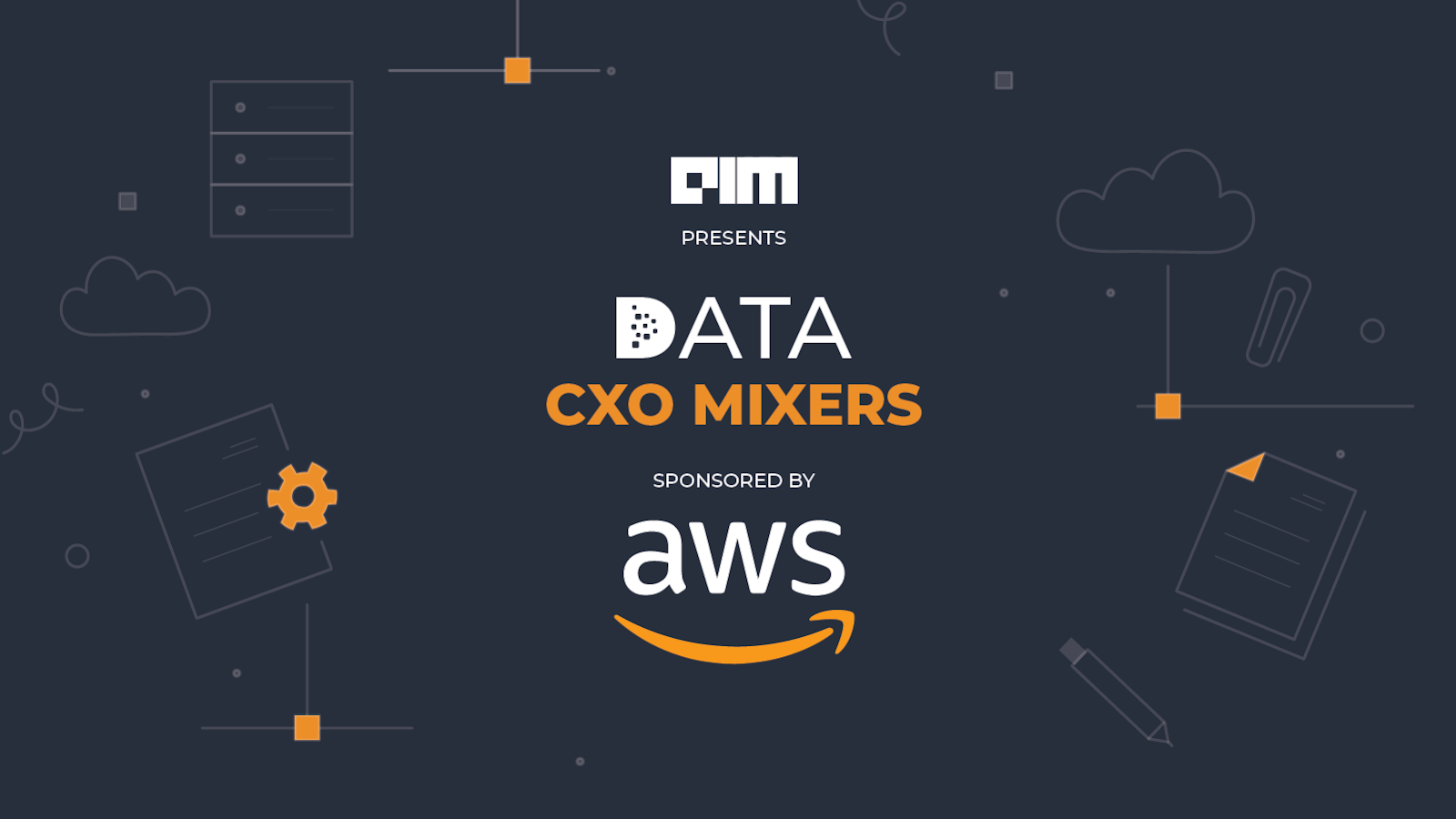 AIM Data CXO Mixers, sponsored by AWS: A multi-city roadshow To Accelerate Business Transformation