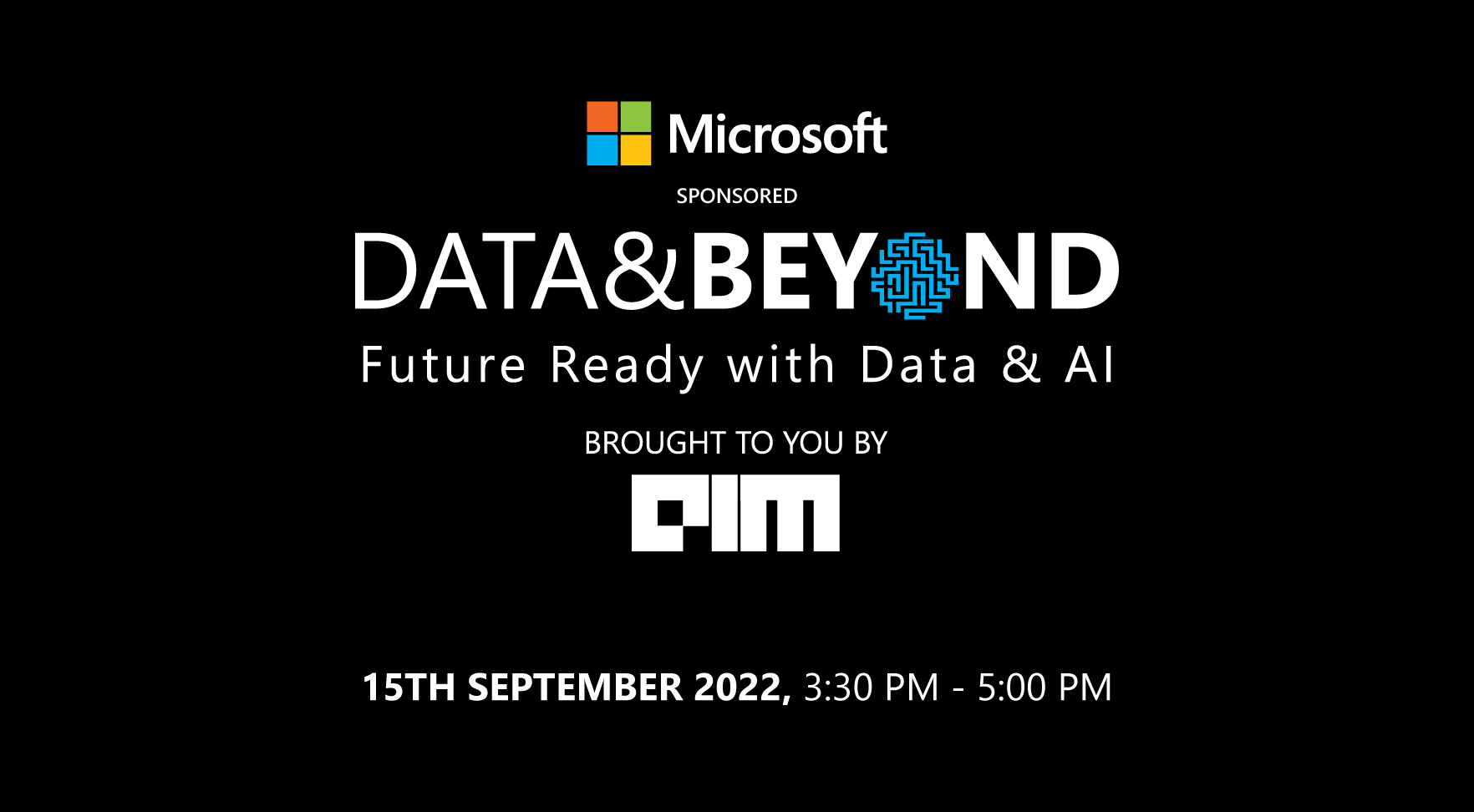 Join us for Data&Beyond 2022, in association with Microsoft: A virtual CDO panel discussion on becoming future-ready with data & AI
