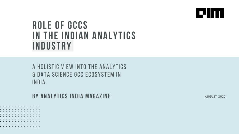 Role of GCCs in the Indian Analytics Industry