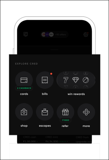 CRED Gets a New Design Upgrade with Charcoal
